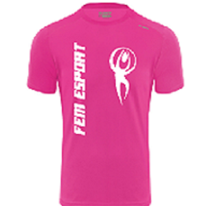 Camiseta Rosa
